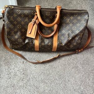 LV luggage bag